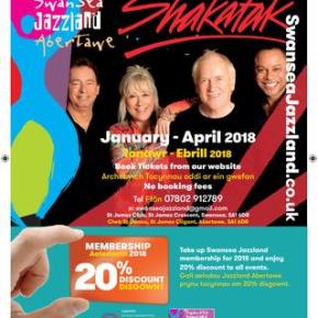 Shakatak and Hamish Stuart among Swansea jazz&nbsp;highlights