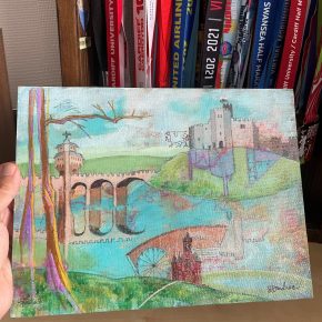 Flat-footed running leads to a high school art&nbsp;project